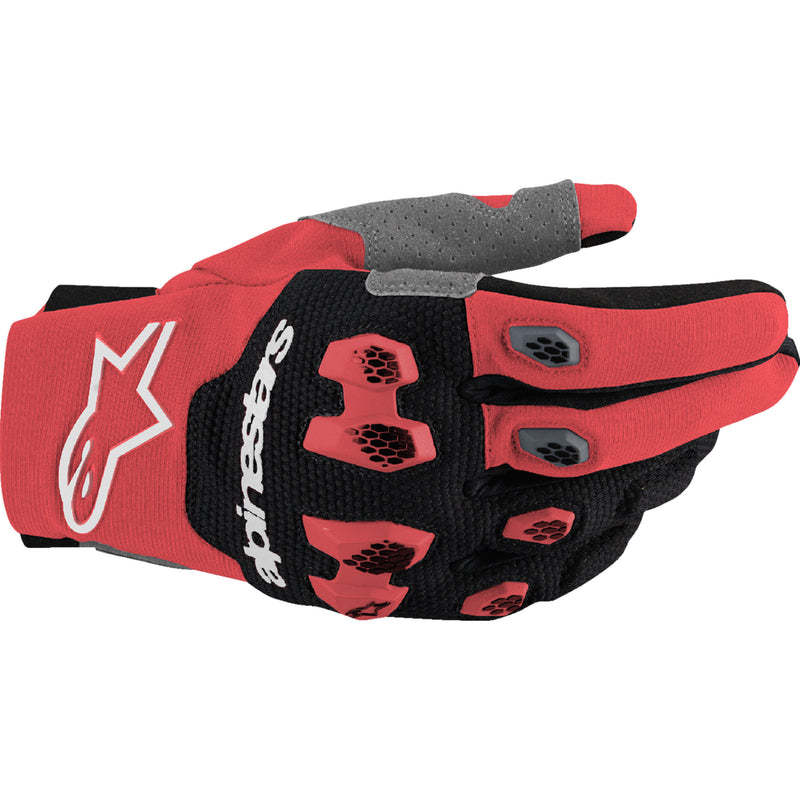 ALPINESTARS Pro-Dura Gloves Bright - Red/Black