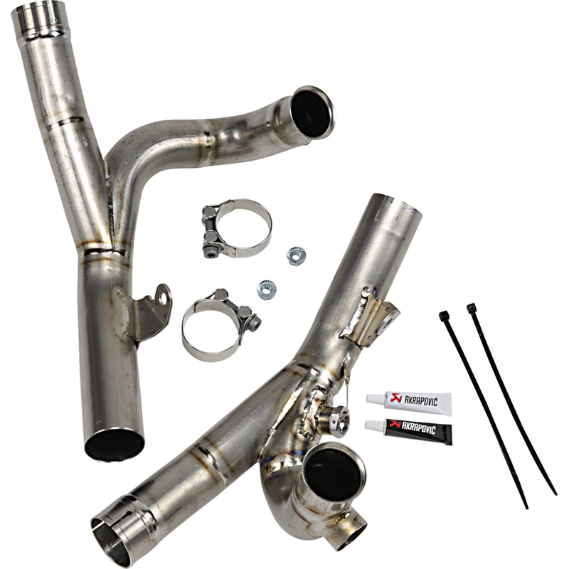 Akrapovic 4-Into-2-Into-2 Link Pipe - C-Y17SO1T/1 Yamaha -Max 2009-2016
