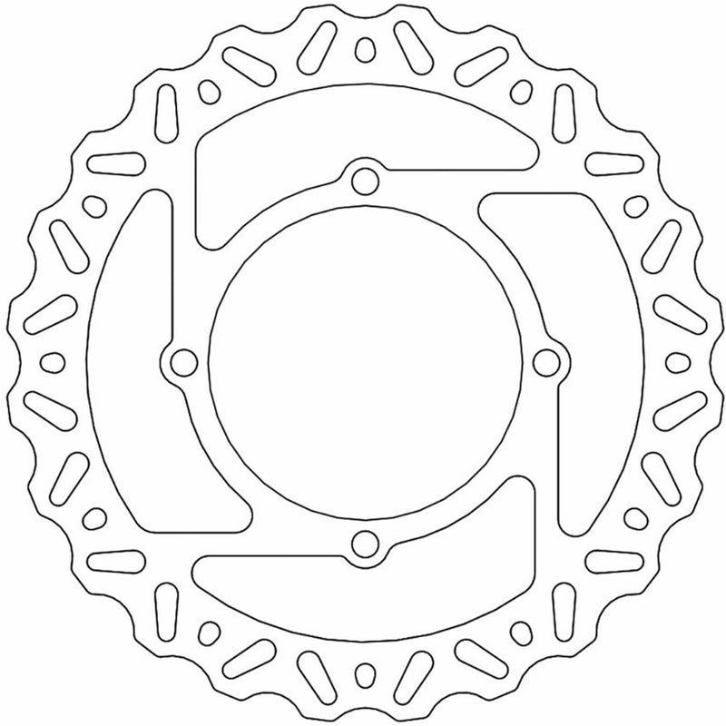 Moto-Master Nitro Brake Rotor - 110375-PU Kawasaki Dirt Bikes 2006-2020