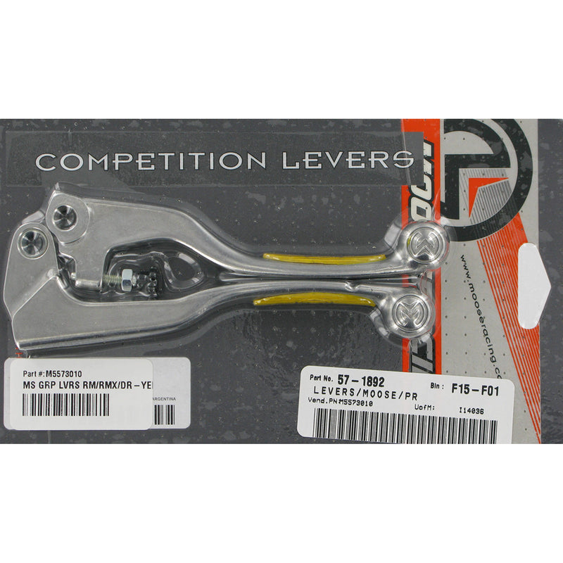 Moose Offroad Competition Lever Set - 1SGSC21 Kawasaki KLX125L 2003-2006