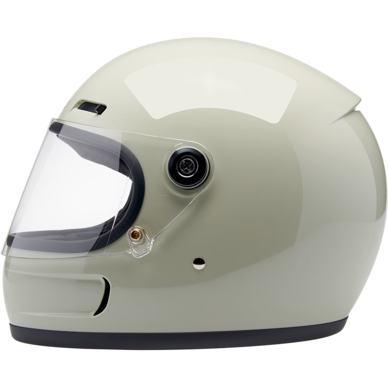 BILTWELL Gringo SV Helmet Gloss - Chalk Gray