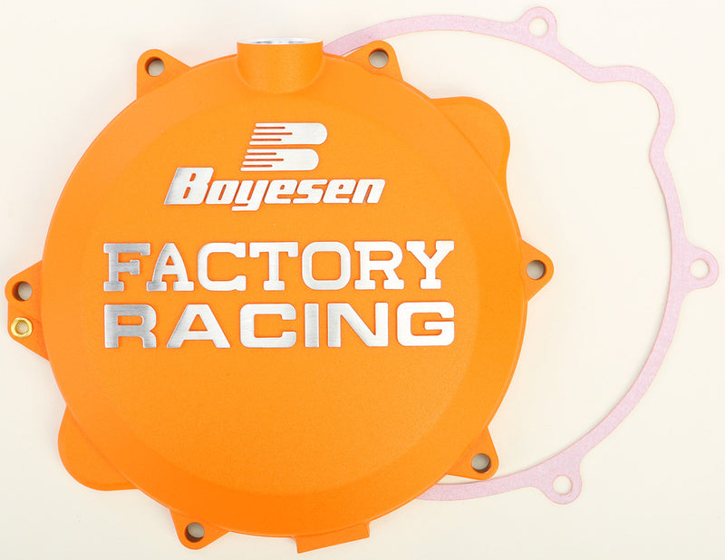 Boyesen Factory Racing Clutch Cover Orange - CC-42AO KTM SX 250 / XC 250 / XC 300 2013-2016