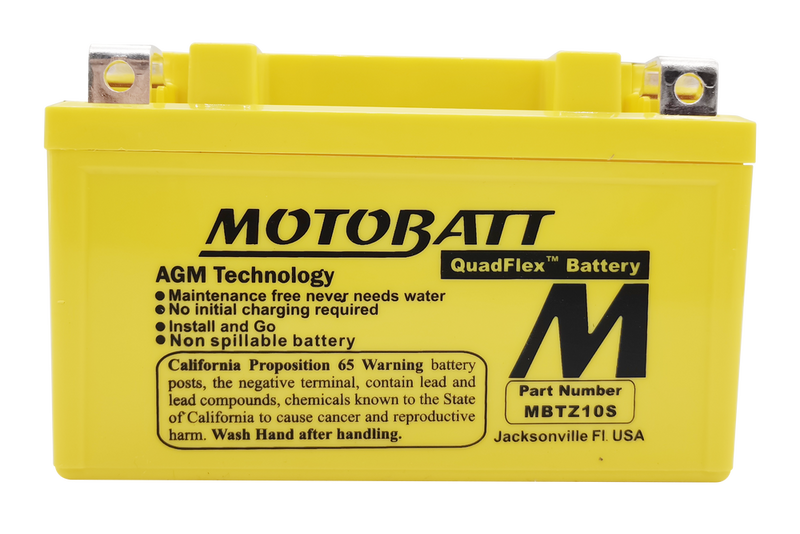 Motobatt 491-1009 MBTZ10S BATTERY MBTZ10S SEALED FACTORY ACTIVATED