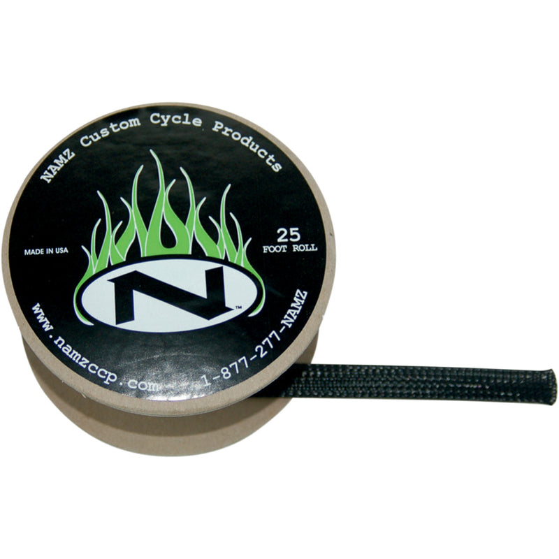 NAMZ 2120-0371 NBFS-2501 Universal Black Wire Cover Black Wire Cover 1/8" - 25FT - Universal