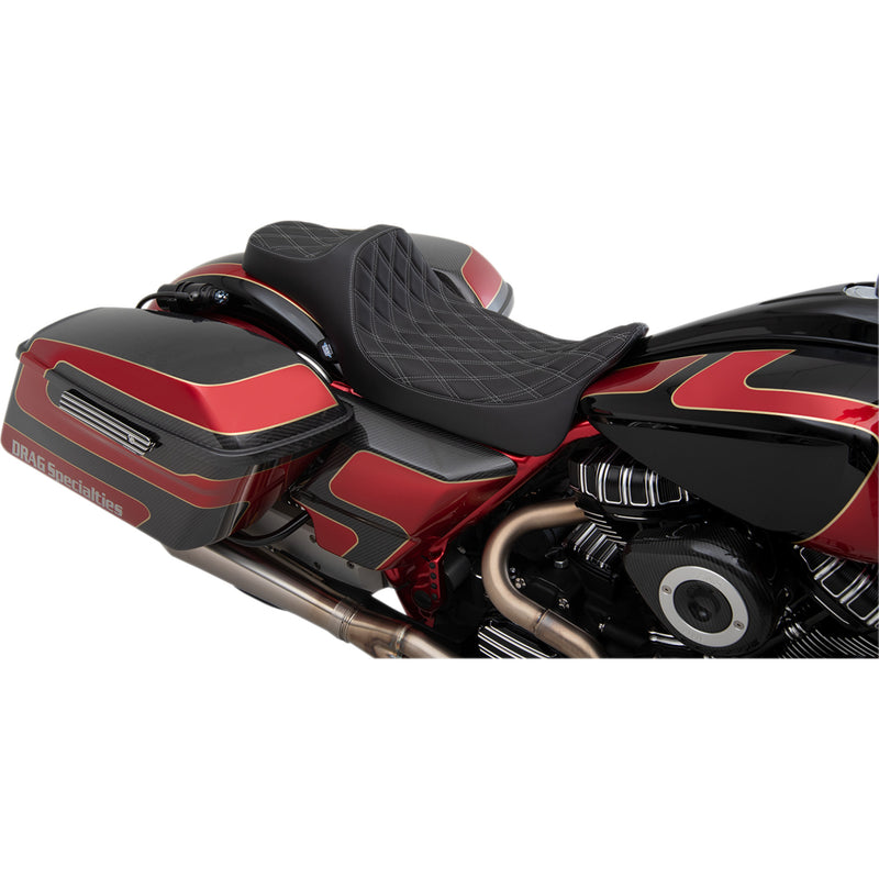 Drag Specialties Predator III Seat For Harley Touring 2008-2023