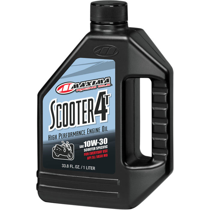 MAXIMA RACING OIL 3601-0504 30-22901 Scooter Mineral 4T Engine Oil Scooter 4T Oil - 10W30 - 1L