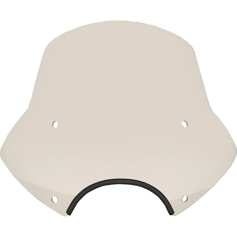 MEMPHIS SHADES 2313-0336 MEP5479 Speed Demon Windshield - Speed Demon Sportshields - 15" - 9" Headlight Cutout - Solar