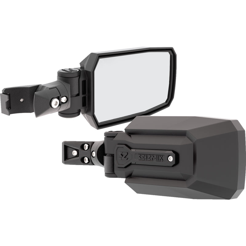 SEIZMIK 0640-1731 56-90095KIT Trailrider Side View Pro-Fit Mirror Kit Mirror - Side View - Rectangle - Black