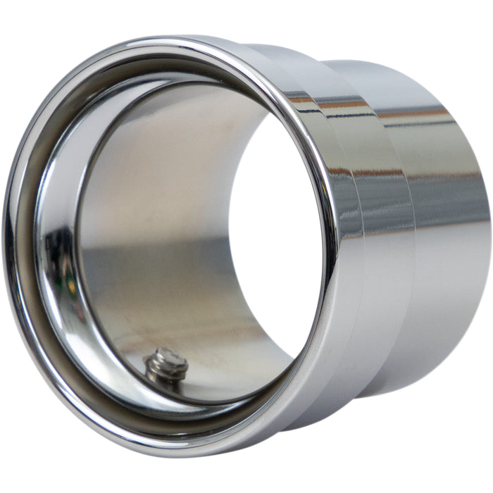 COBRA 1861-1233 PT-1023P Billet Exhaust Tips Tip - Straight End Cap