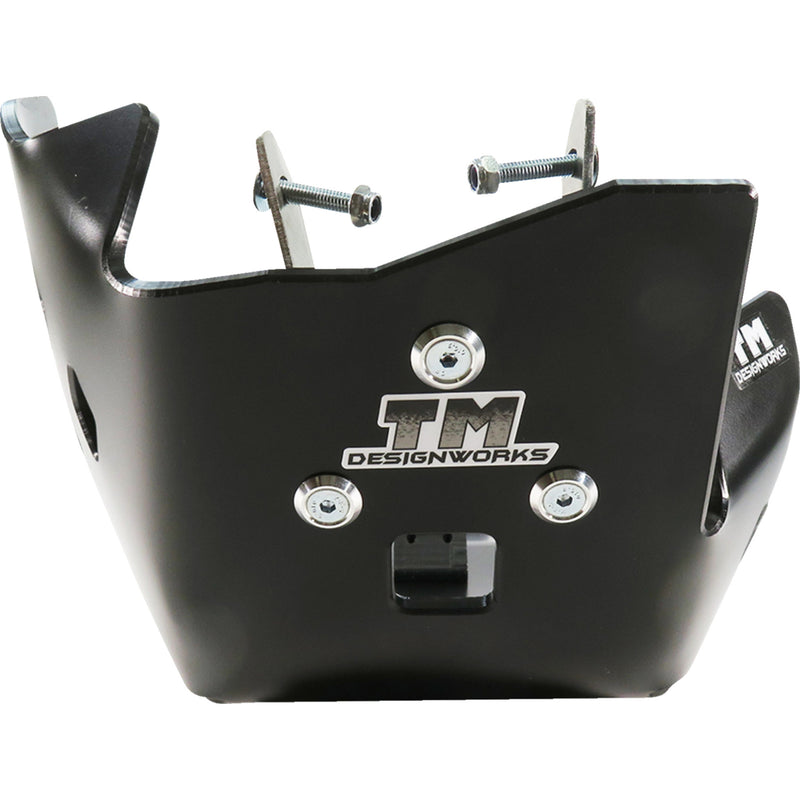 T.m. Designworks With Linkage Skid Plate - KHLG-362-BK For Gas Gas Dirt Bikes 2023-2025 | KTM 250 Factory Edition / SX-F 250 / XC-F 350 2022-2025