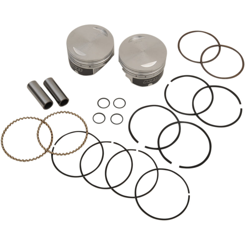 KB Performance Piston Kit - KB348.010 For Harley Motorcycles 1999-2006