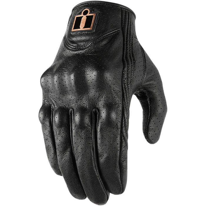 ICON Pursuit Classic™ Perforated Gloves Black