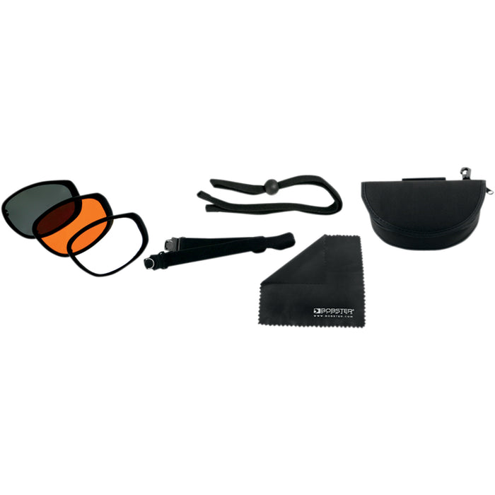BOBSTER BSSA201AC BSSA201AC Sport & Street 2 Convertible Sunglasses matte black - interchangeable lens