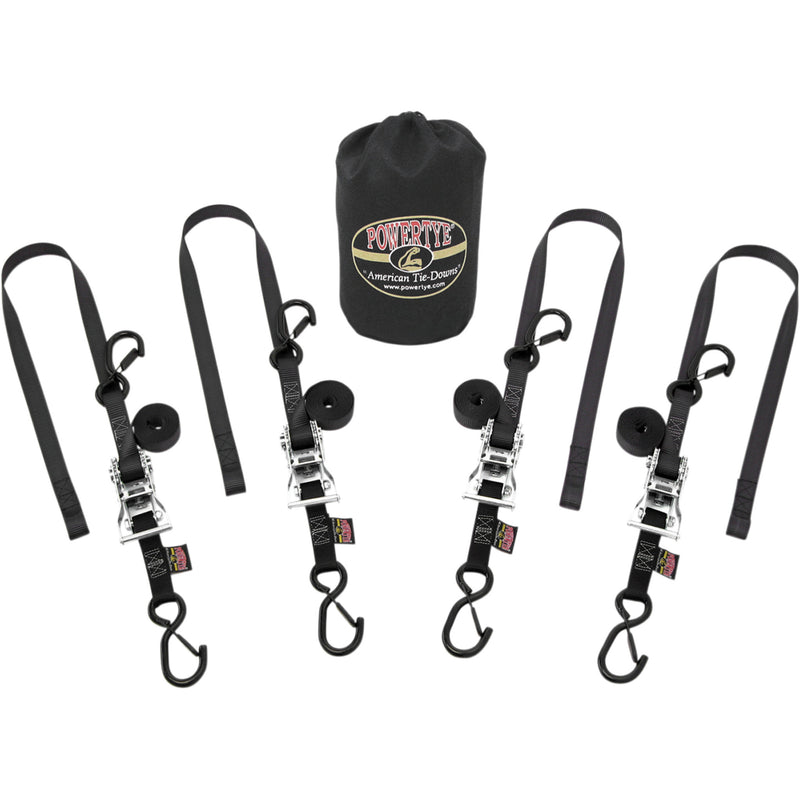 POWERTYE MFG. 3920-0290 TRAILERKIT-72 Classic Trailer Tie-Down Kit Trailer Kit Strap - 1"