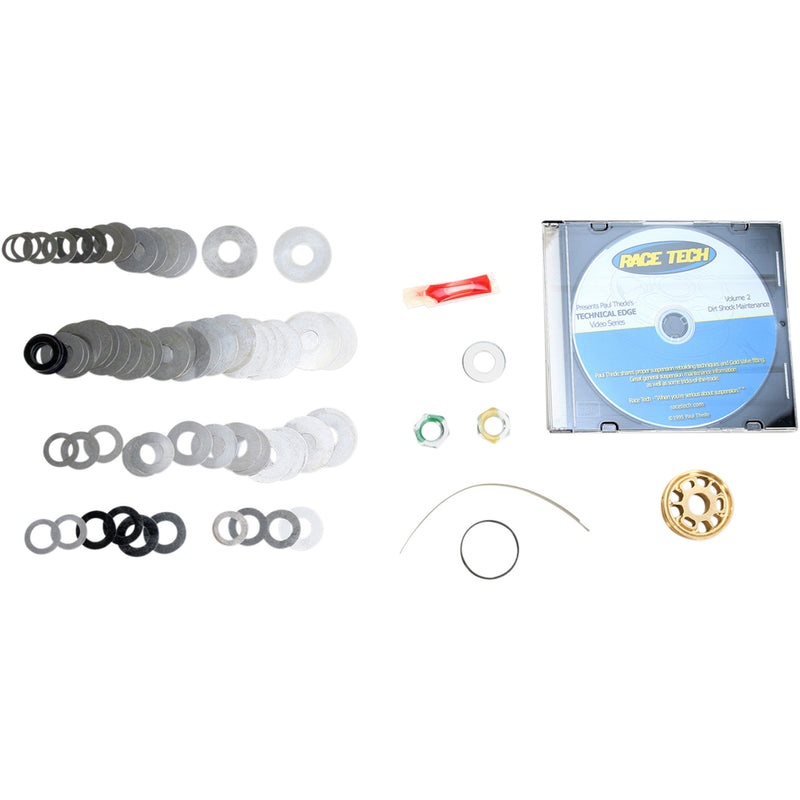 Race Tech Gold Valve Valve Kit - SMGV 4005 Beta 300 Xtrainer / -Trainer 250 / Xtrainer 2015-2024