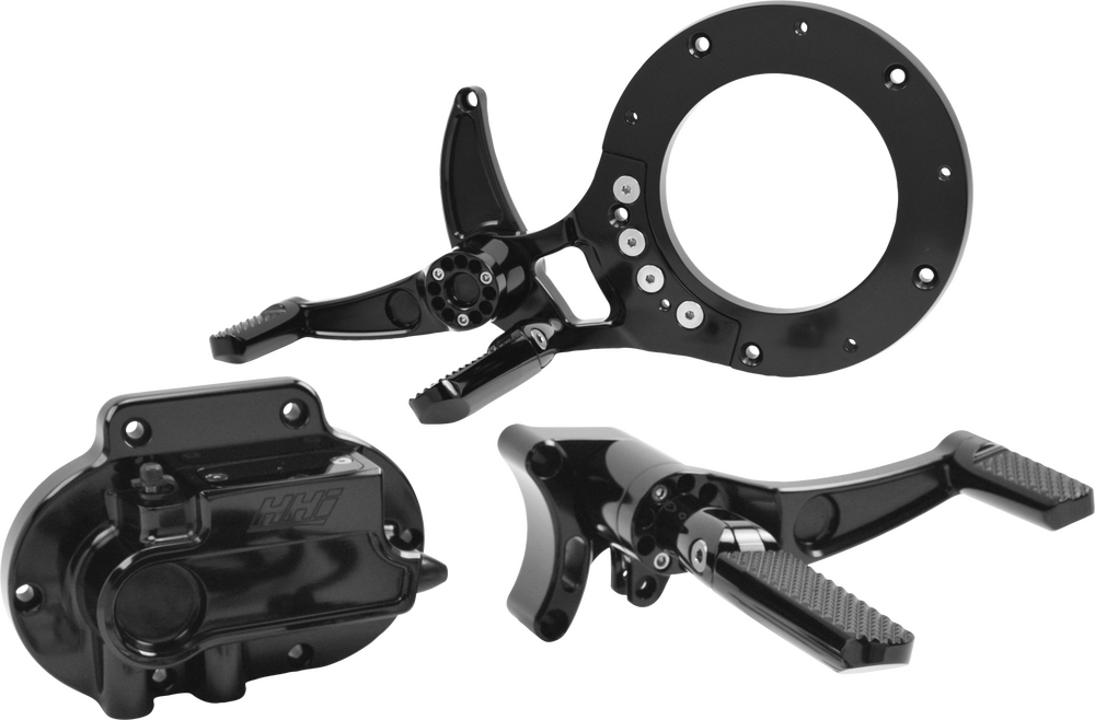 Hawg Halters Inc 750-04132 MCK-FC21AS-FK MID-CNTRL KIT CBL CLUTCH BLACK FLH 21-UP