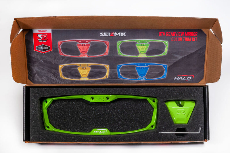 Seizmik 63-18101 56-18101 BEZEL HALO BILLET/LED/CAST GREEN