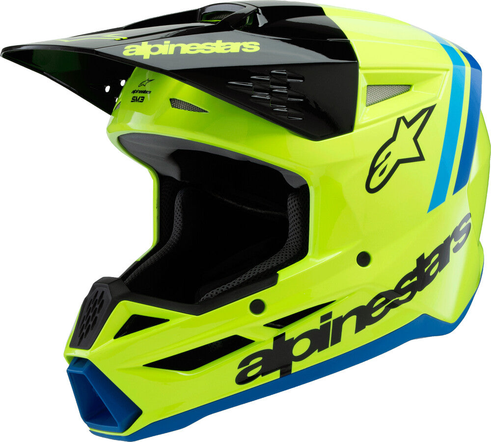 Alpinestars SM3 Radium ヘルメット Alpinestars SM3 Youth Radium Helmet - SpazCycle
