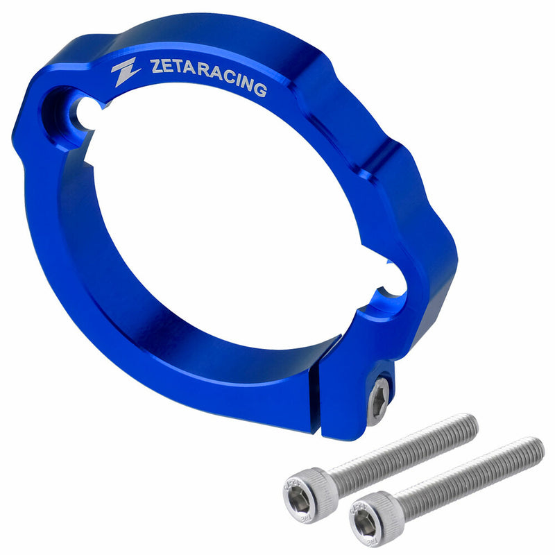 Zeta Exhaust Flange Guard Blue - ZE52-2786 KTM Dirt Bikes 2017-2025