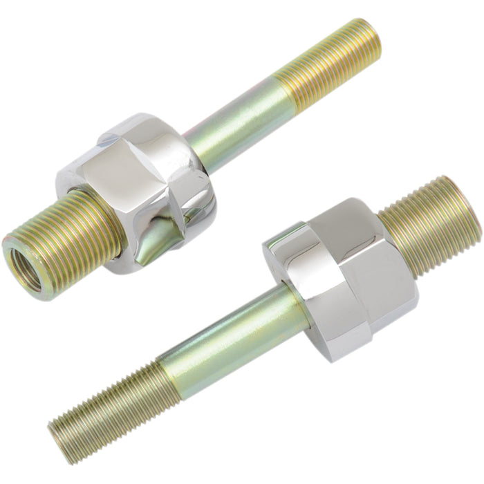 BURLY BRAND DS-221900 B28-257CH Shock Lowering Kit - Adjustable Shock Lowering Kit - Chrome/Gold Anodized Finish - Lowers 0"- 1.25"