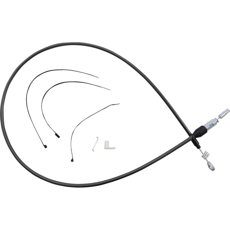 Magnum Shielding Black Pearl™ Quick Connect Upper Clutch Cable 52" - 423418HE For Harley Motorcycles 2018-2024