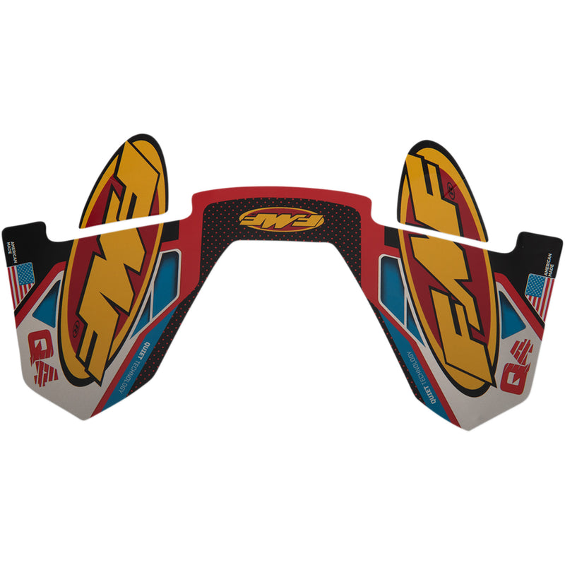 FMF 4320-2201 014843 FMF Exhaust Replacement Decal Exhaust Replacement Decal - Hex Q4 Wrap