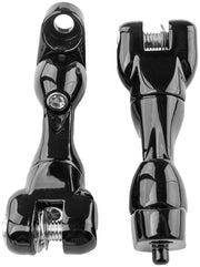 Kuryakyn 10187 Adjustable Passenger Peg Mount 93 And Up Touring Gloss Black - User 1
