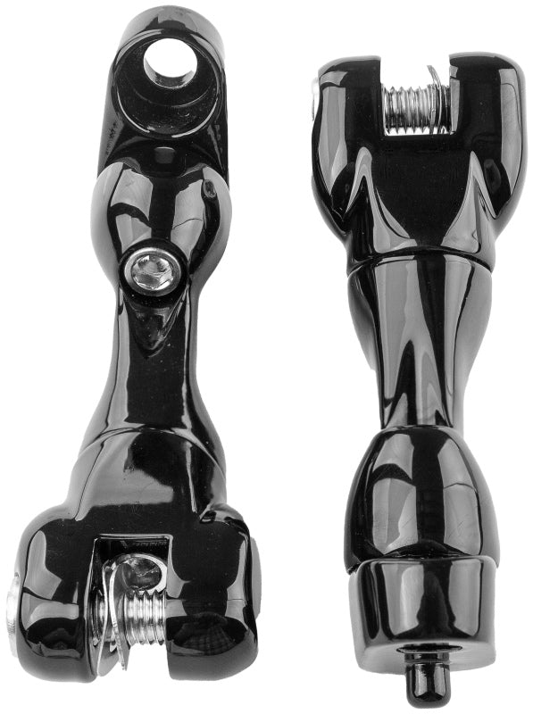 Kuryakyn 10187 Adjustable Passenger Peg Mount 93 And Up Touring Gloss Black - User 1