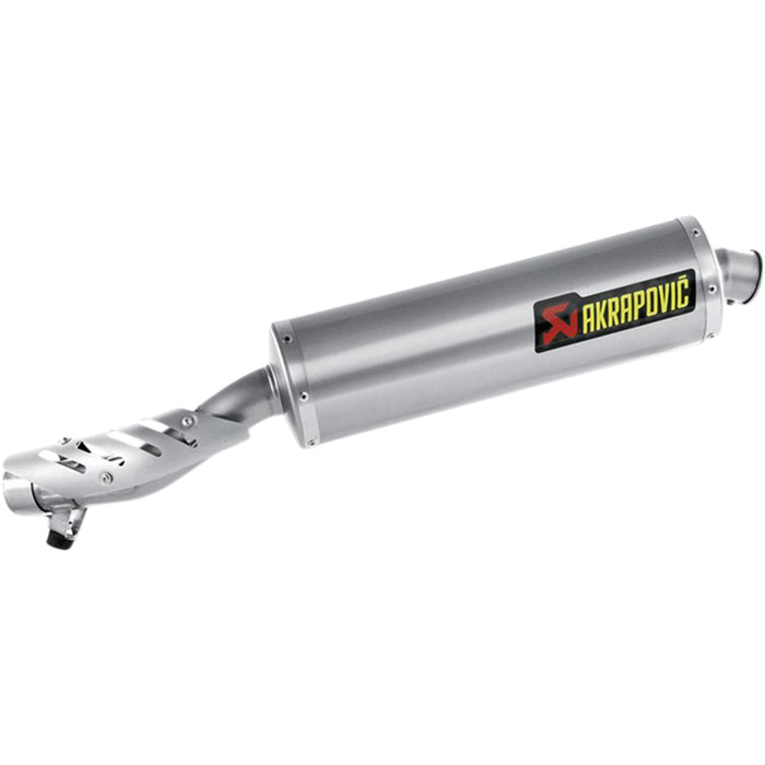 AKRAPOVIC 1811-2596 S-B12SO2-HLTT Slip-On Line Muffler Muffler - Titanium