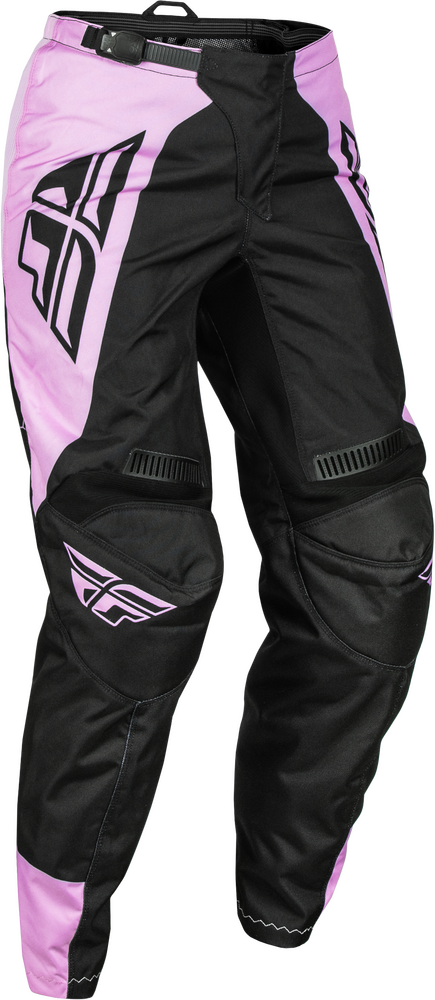 Fly Racing 377-83103 377-83103 WOMEN'S F-16 PANTS BLACK/LAVENDER SZ 03/04