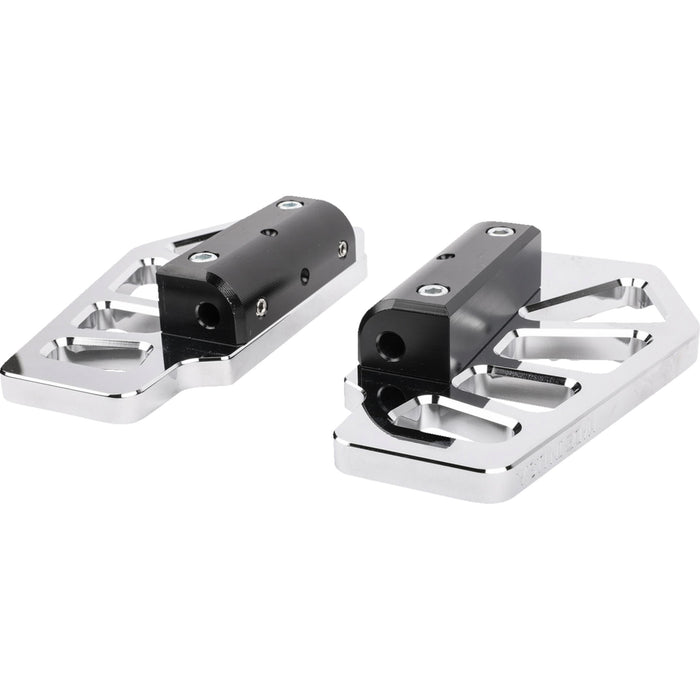 THRASHIN SUPPLY CO. 1621-1151 TSC-2217-3-BR Apex Mini Floorboards - Passenger - Chrome