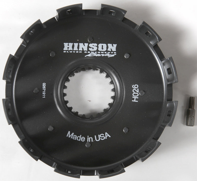 Hinson Racing Billet Clutch Basket - H026 Honda CR125R 1987-1999