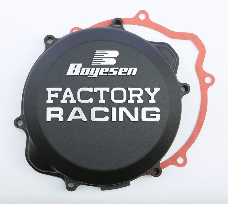 Boyesen Factory Racing Clutch Cover Black - CC-06XB Honda CRF450X 2005-2017