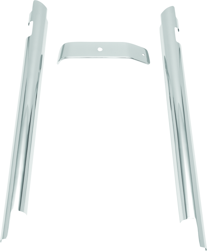 Kuryakyn 7863 Downtube Covers 07-17 Softail Chrome - Photo - Primary