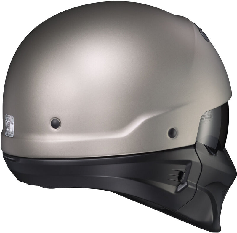 Scorpion Exo 75-1603L COV-0405 Covert Helmet w/Evo Mask