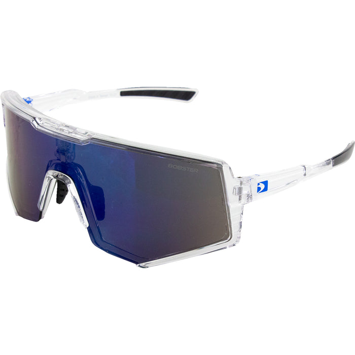 BOBSTER 2610-1487 BSPR01 Sprocket Sunglasses crystal clear - blue mirror