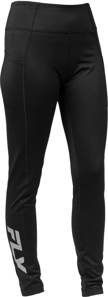 Fly Racing 354-6407S 354-6407S WMN'S HVYWGHT BASELAYER PANT BLACK SM