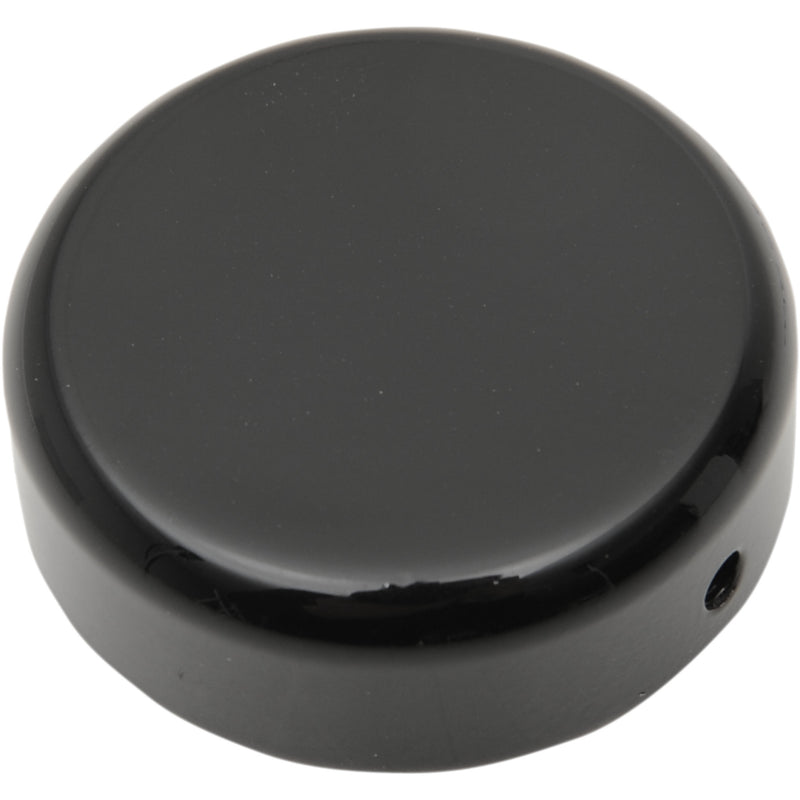 Drag Specialties Steering Stem Bolt Cover 39 Mm Gloss Black - 0410-0299 For Harley 1987-2017