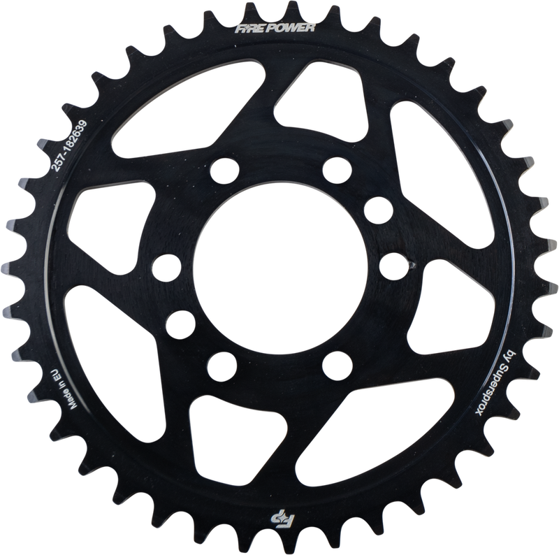 Fire Power Rear Sprocket Steel 39T Black - FPS-1826-39-BLK Kawasaki ATVs 2003-2006