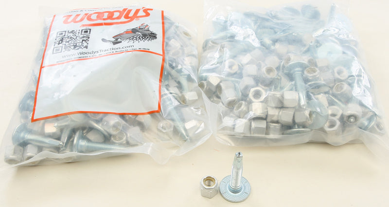 Woody's 18-3160-144 MEG-1325-CS SILVER-MEGA-BITE TRAIL STUD 1.325" 144/PK