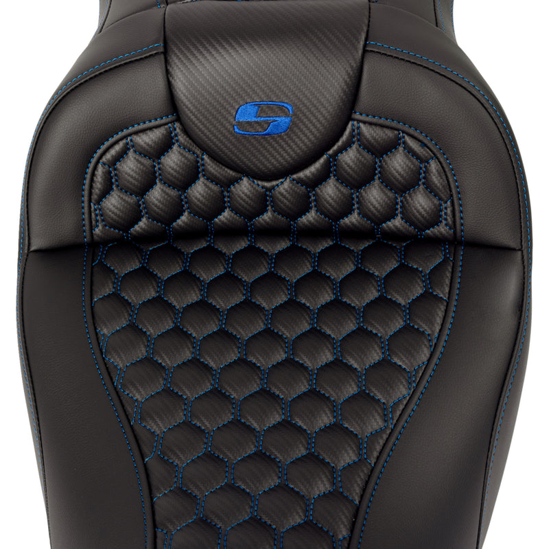 Saddlemen Roadsofa™ Seat - 808-07B-189B1 For Harley Touring 2008-2025