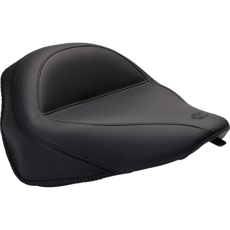 Mustang Wide Seat - 76752 For Harley Blackline / Softail Slim 2011-2017