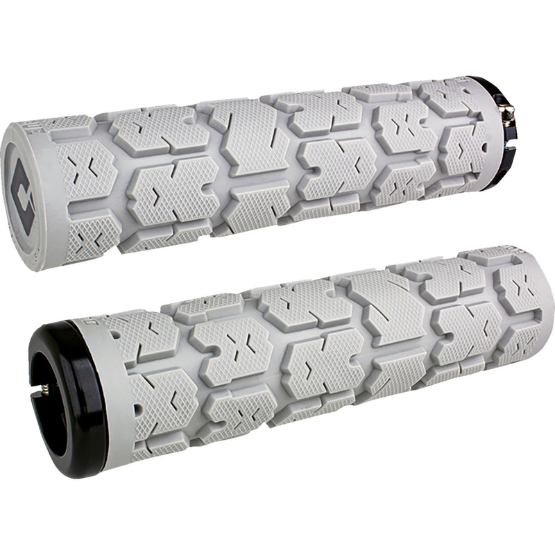 ODI 0630-3342 L33RGG-B Rogue 2.1 Lock-On Grips pwc - gray/black