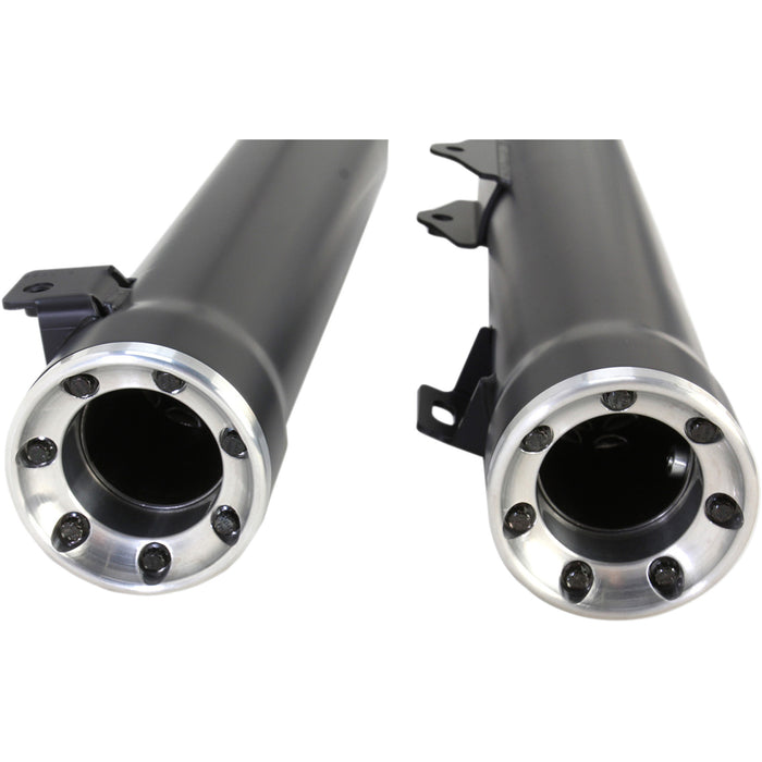 COBRA 1801-0722 6056B RPT 3" Slip-On Mufflers - Black