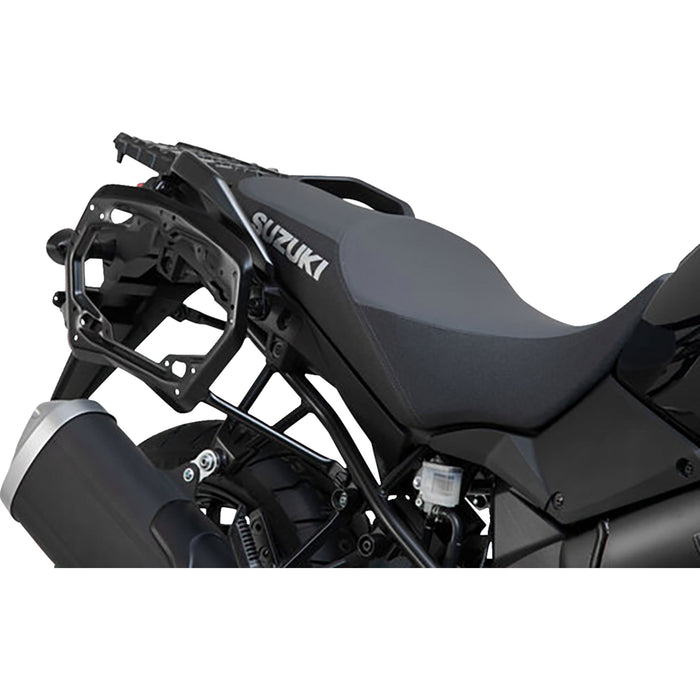 SW-MOTECH 3580-0409 KFT.05.440.70001/S TRAX ADV Aluminum Case System silver - suzuki v-strom 1000 '14-'19