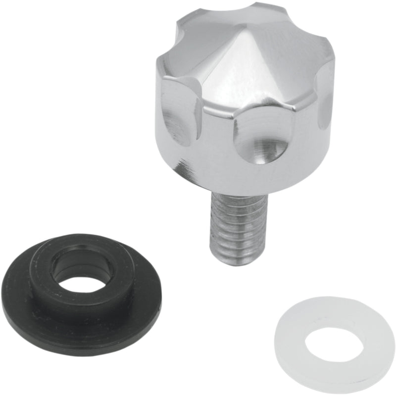 DRAG SPECIALTIES 0820-0035 Six-Shooter Seat Mount Knob Seat Mount Knob - FL '00-'22