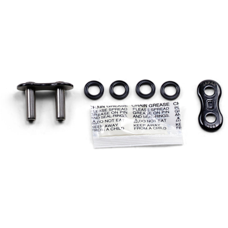 THREED 1225-0262 520Z/3D-MLJ/K 520 Z Rivet Connecting Link 520 Z - Connecting Link - Black - Rivet