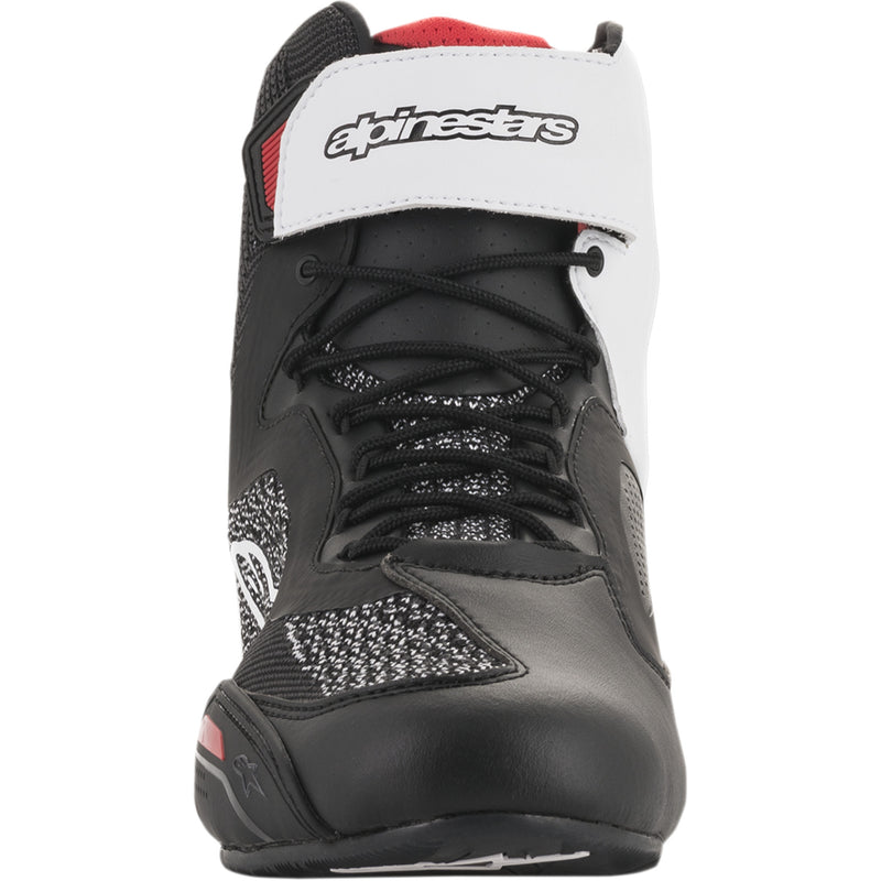 ALPINESTARS Faster-3 Rideknit® Shoes Black/White/Red - US