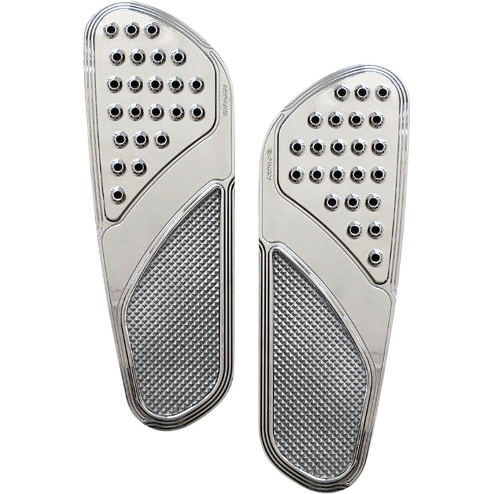 ACCUTRONIX 1621-1045 FBF01-KDVC Front Floorboards chrome knurled