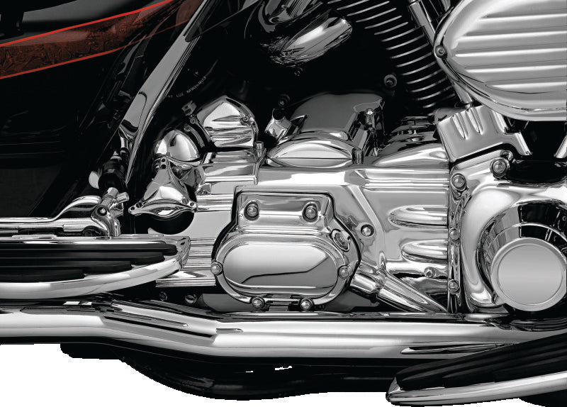 Kuryakyn 8264 Oil Filler Spout Cover 93-06 Touring Models Chrome - User 1
